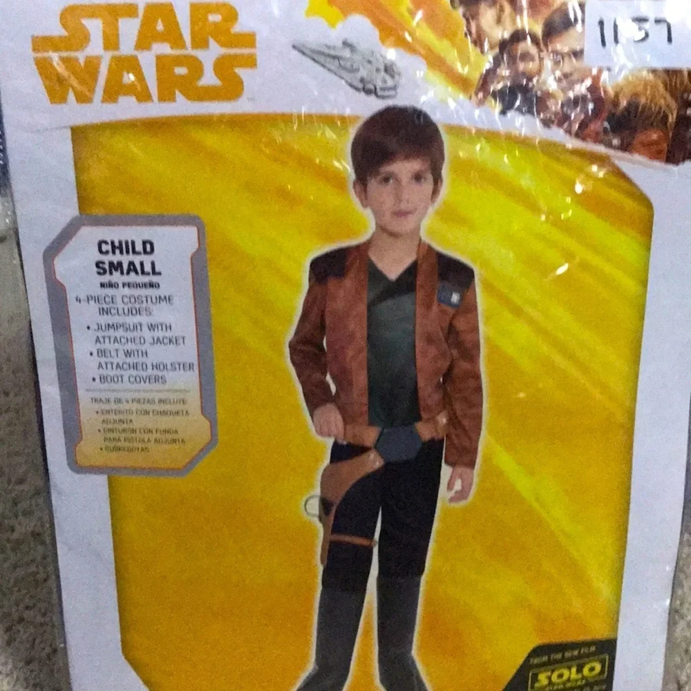 Star Wars Disney Han Solo Costume Small